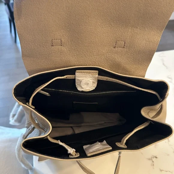 AllSaints Captain Leather Backpack - Picture 4 of 7